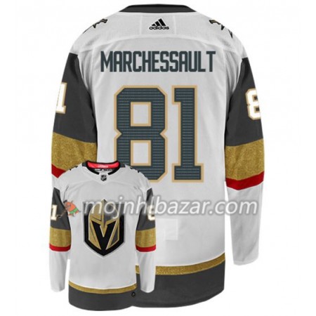 Dresovi Vegas Golden Knights JONATHAN MARCHESSAULT 81 Adidas Bijela Authentic - Muške Dresovi Vegas Golden Knights JONATHAN MARCHESSAULT 81 Adidas Bijela Authentic - Muške